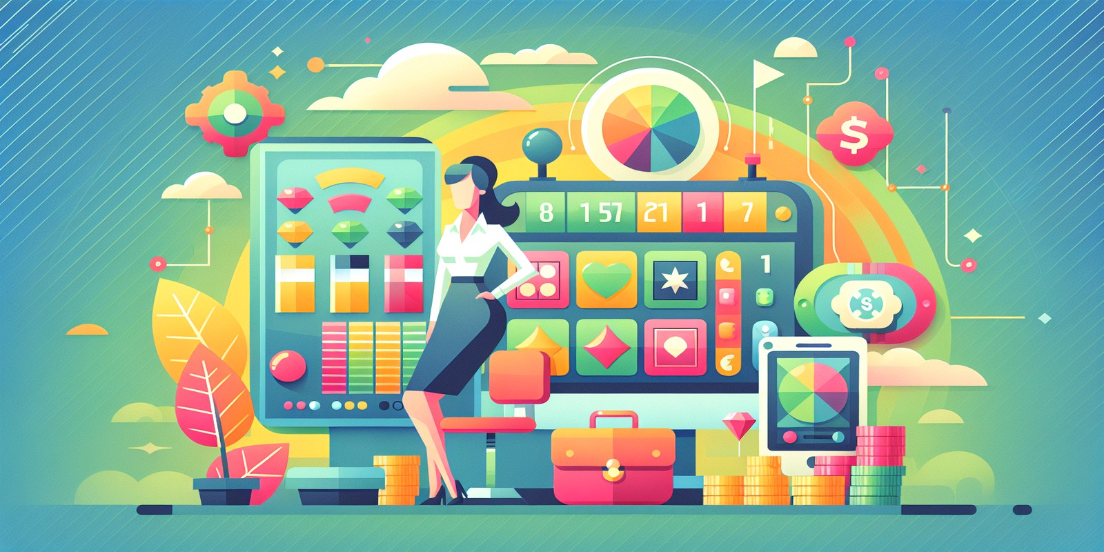 Guide image titled 'Unlock Winning Potential: Your Ultimate Guide to Online Casino Slots 2025' for RS777 VIP